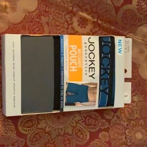 Men’s Jockey Generation No Chafe Pouch Long Leg Boxer Briefs Underwear Sz Large